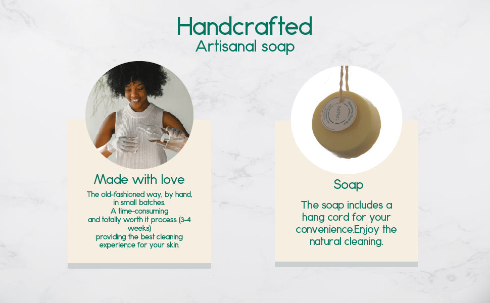 Reassuring Soap Bar. Wheat, Olive, and Almond Oil. - Trending Wellness Store