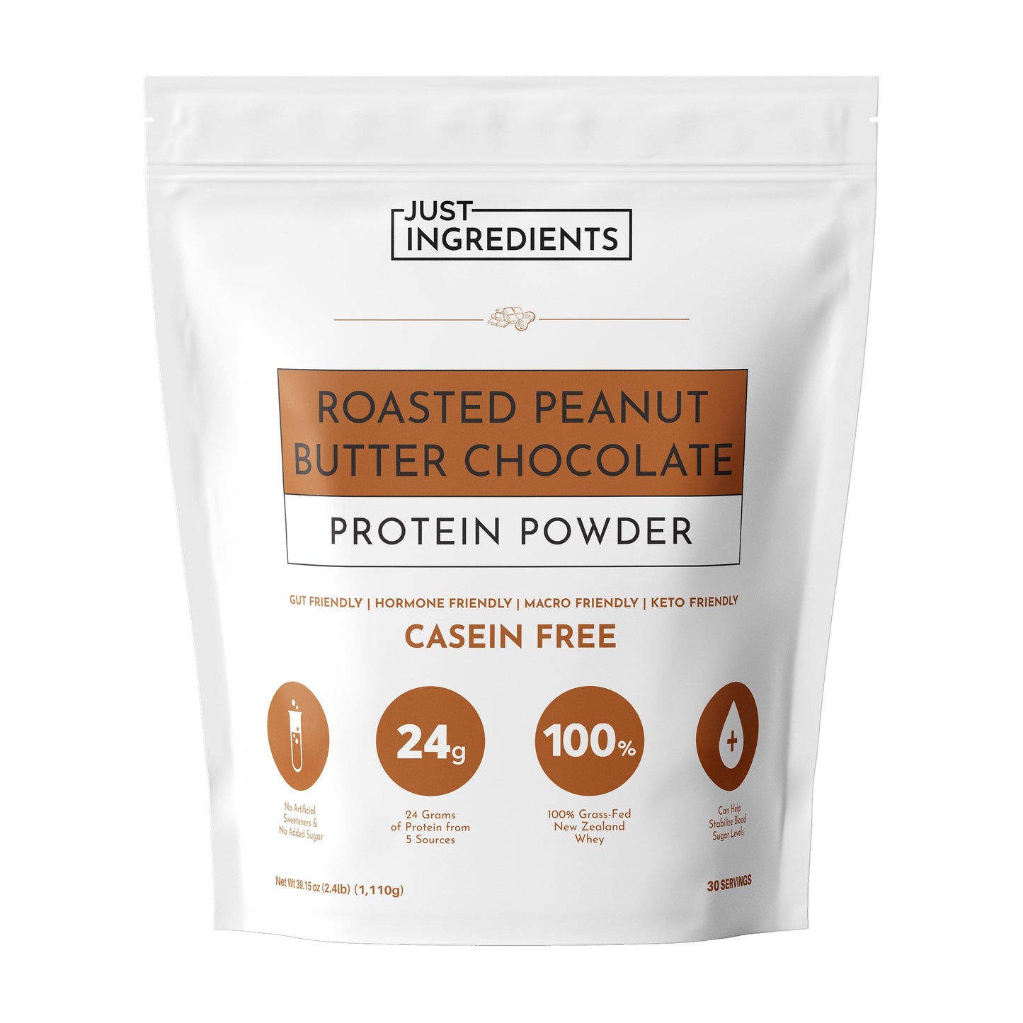 Roasted Peanut Butter Chocolate Protein Powder - Trending Wellness Store