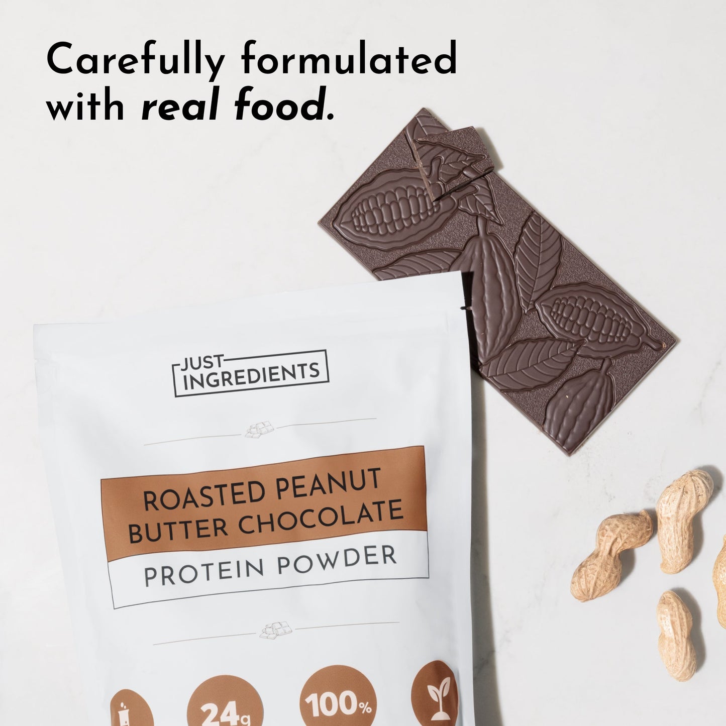 Roasted Peanut Butter Chocolate Protein Powder - Trending Wellness Store