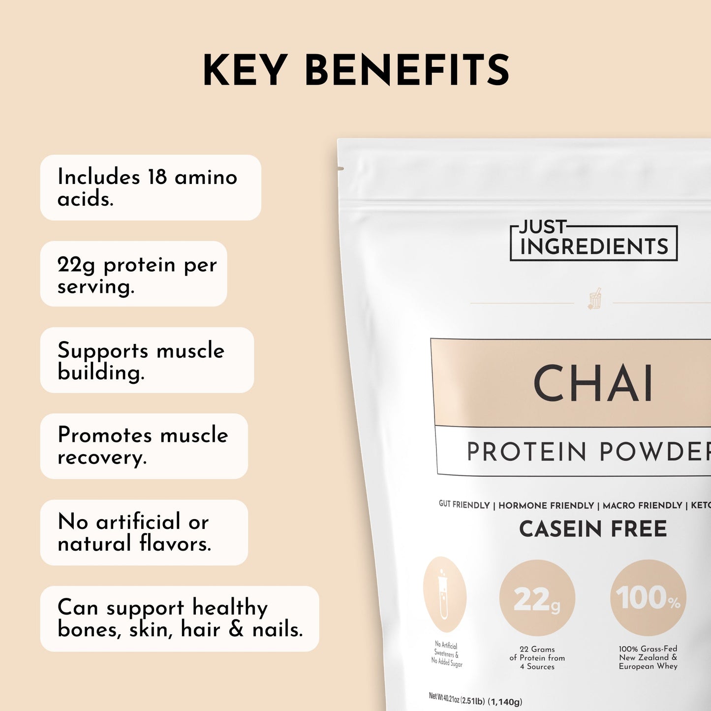 Chai Protein Powder - Trending Wellness Store