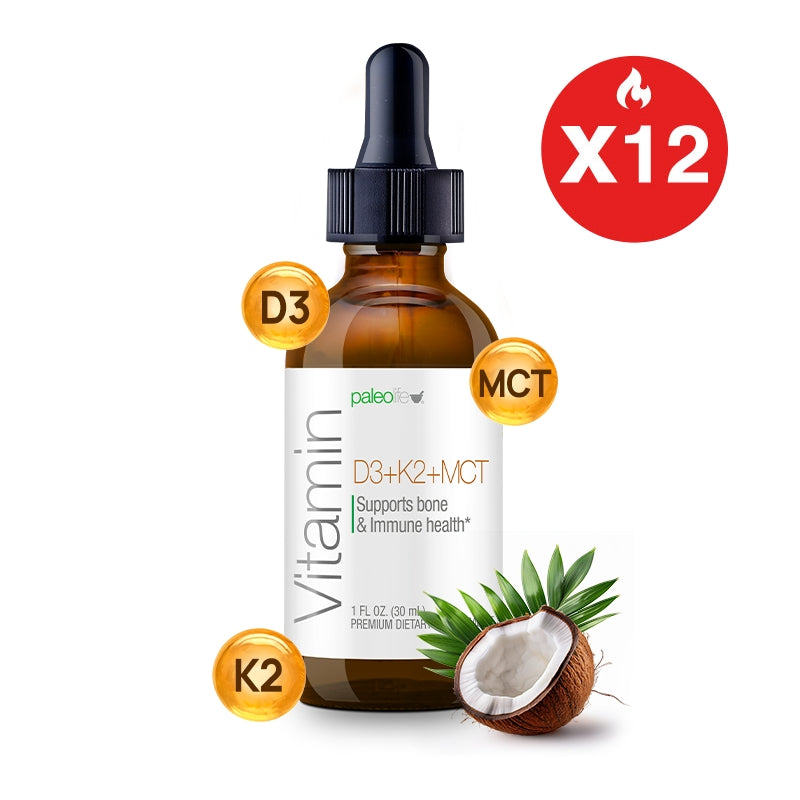 Vitamin D3+K2+MCT Oil - Trending Wellness Store