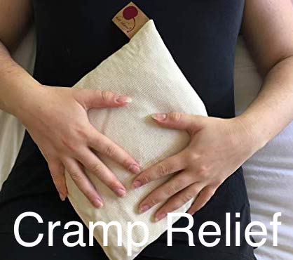 Hot Cherry Square Pillow in Natural Denim - Trending Wellness Store