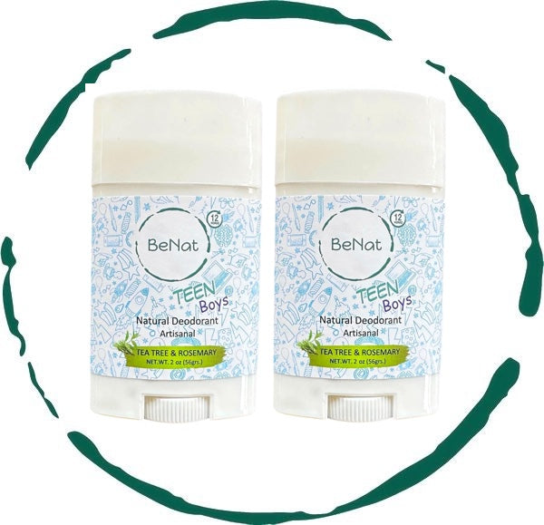 2-Pack all-Natural Deodorants for Kids & Teens - Trending Wellness Store