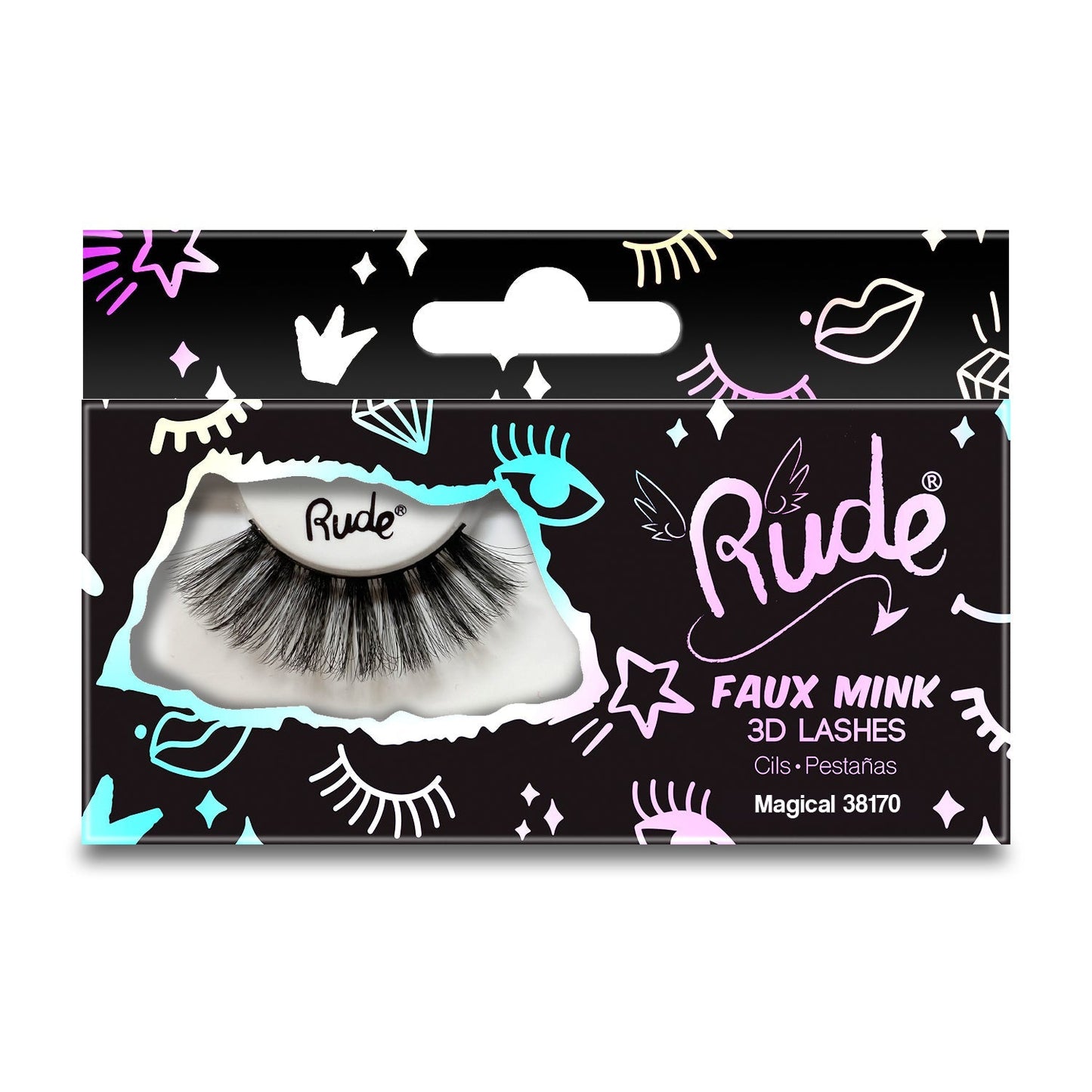 RUDE Essential Faux Mink 3D Lashes - Magical - Trending Wellness Store