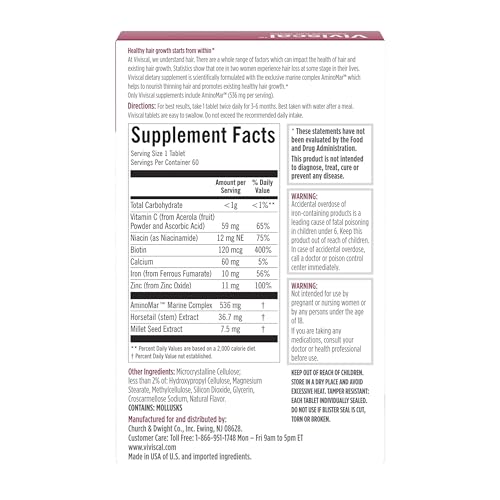 Viviscal Hair Growth Dietary Supplement - Trending Wellness Store