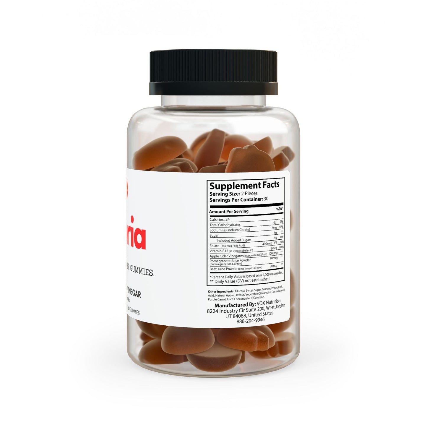 Cidoria Apple Cider Vinegar Gummies (60 Gummies) - Trending Wellness Store