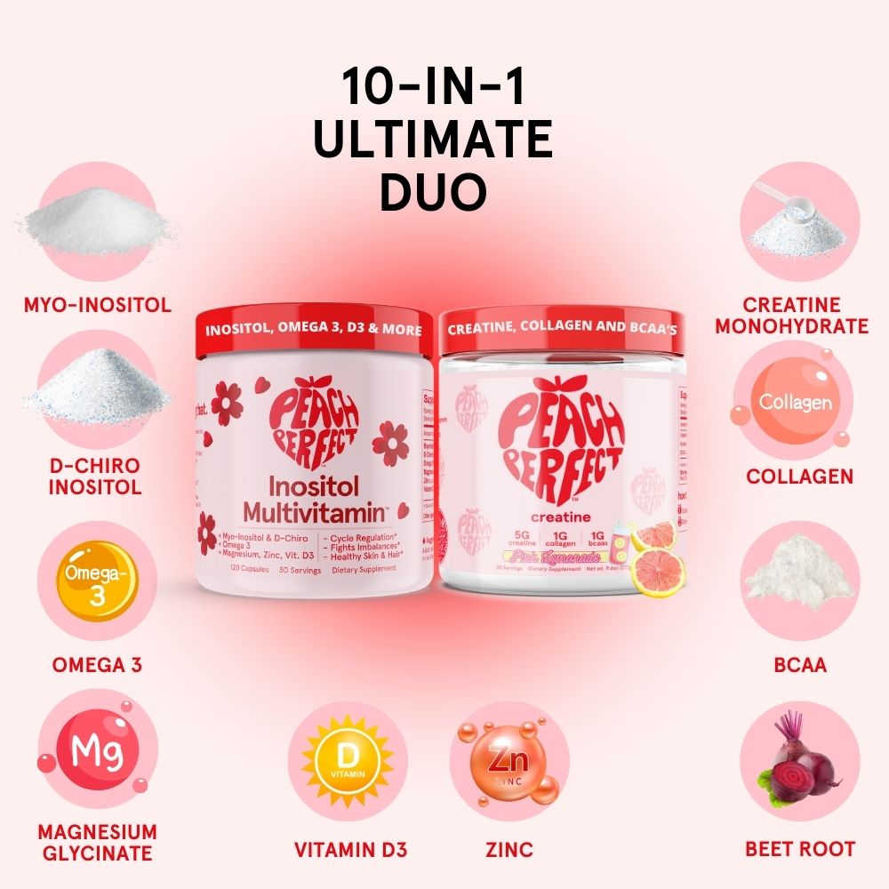 Curve Combo - Creatine + Inositol Multivitamin Bundle - Trending Wellness Store
