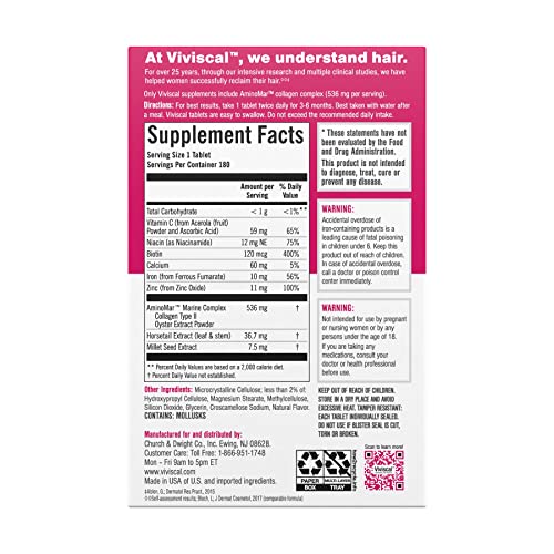 Viviscal Hair Growth Dietary Supplement - Trending Wellness Store