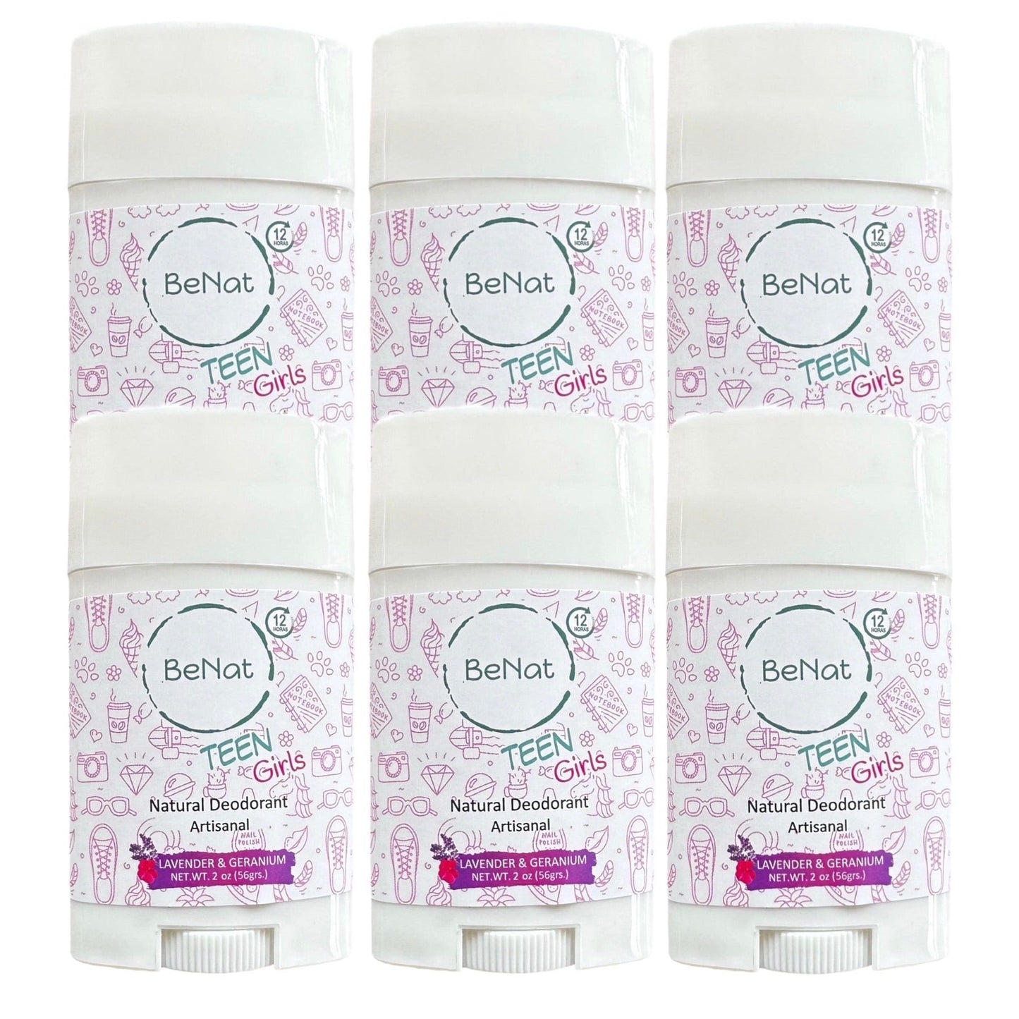 2-Pack all-Natural Deodorants for Kids & Teens - Trending Wellness Store