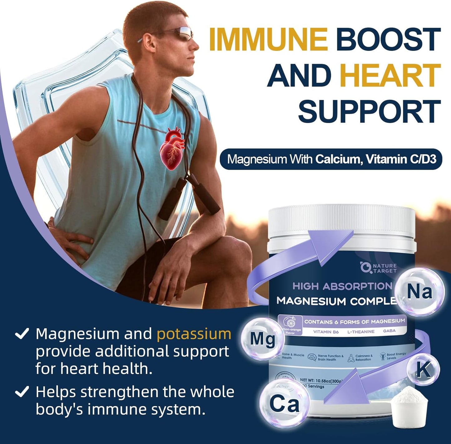 Magnesium Powder Supplement, 210mg - Trending Wellness Store