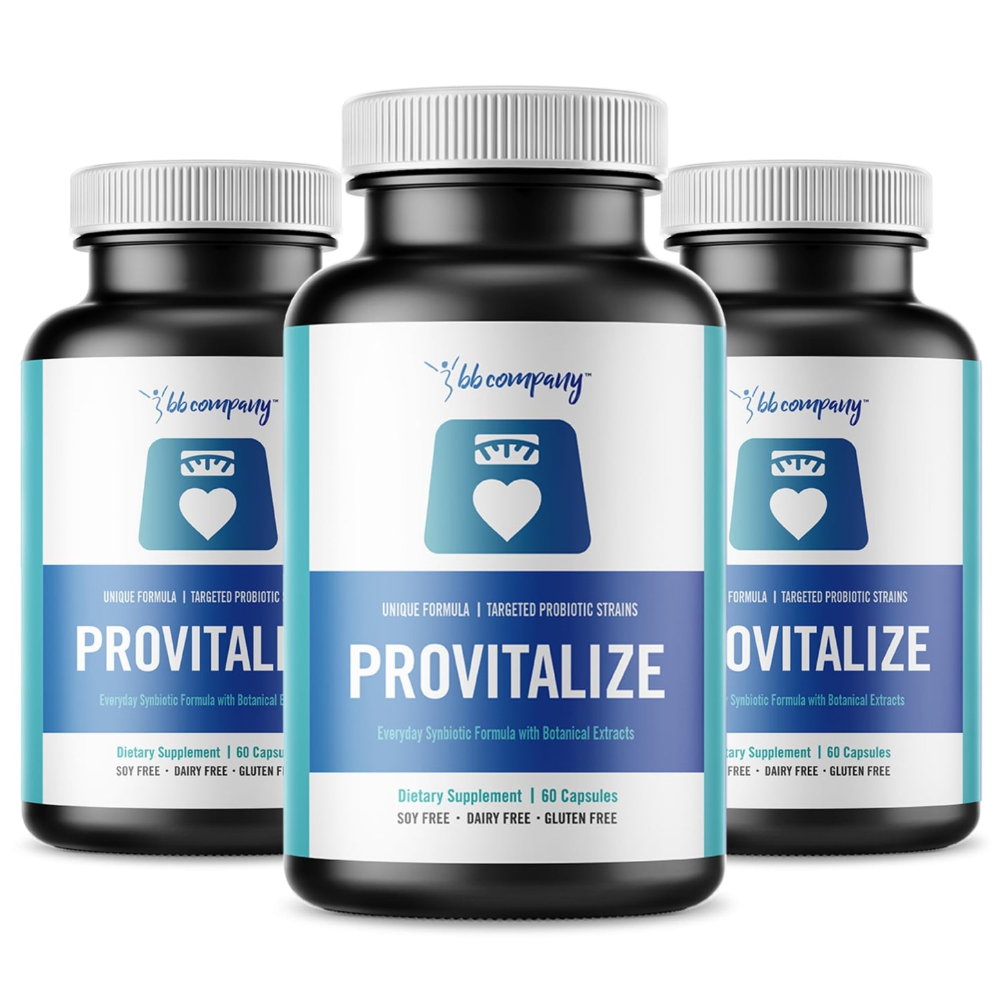 Provitalize Probiotics for Women Menopause Relief Digestive Health Joint Support Bloat Belly Fat Control Natural Formula 60 Count - Trending Wellness Store