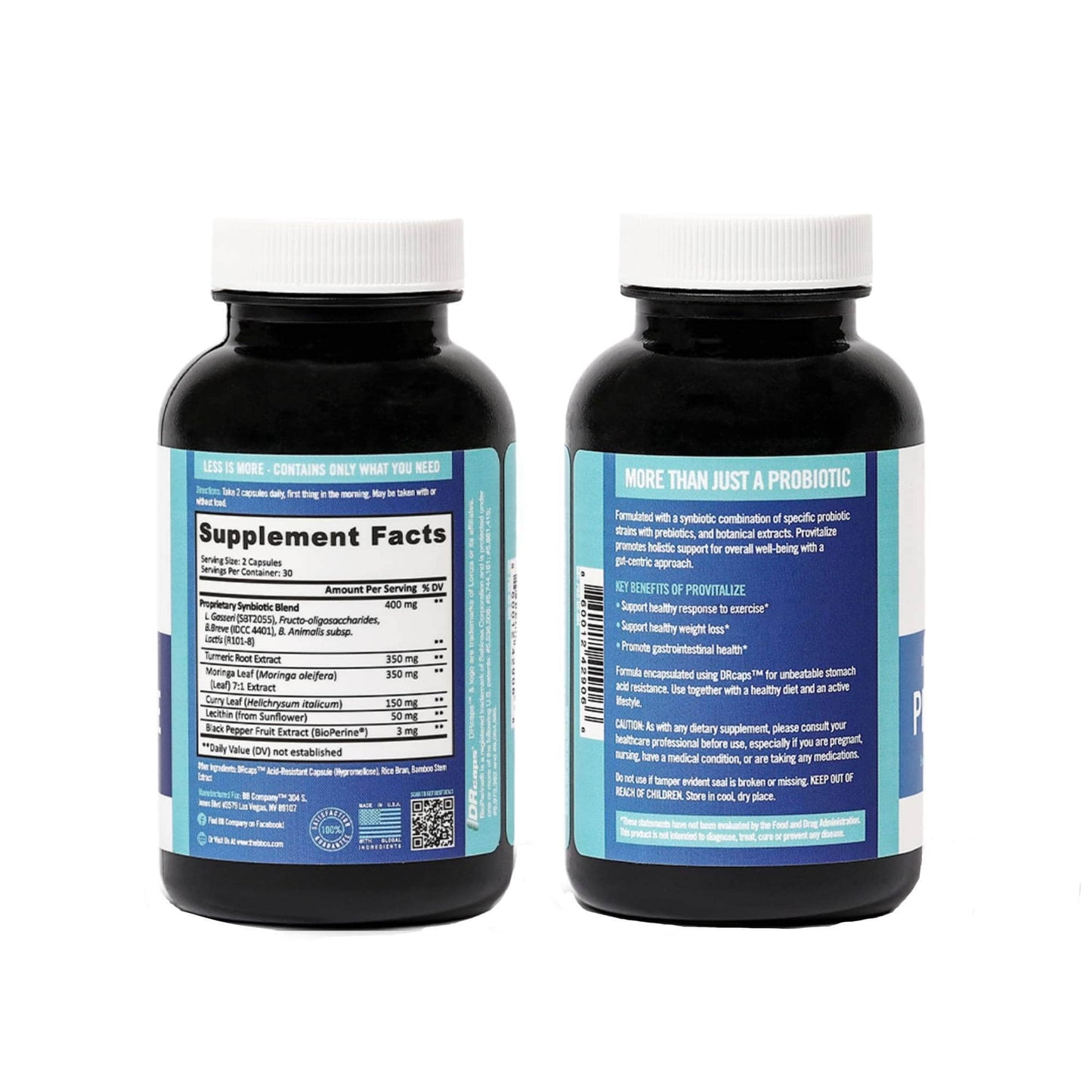 Provitalize Probiotics for Women Menopause Relief Digestive Health Joint Support Bloat Belly Fat Control Natural Formula 60 Count - Trending Wellness Store