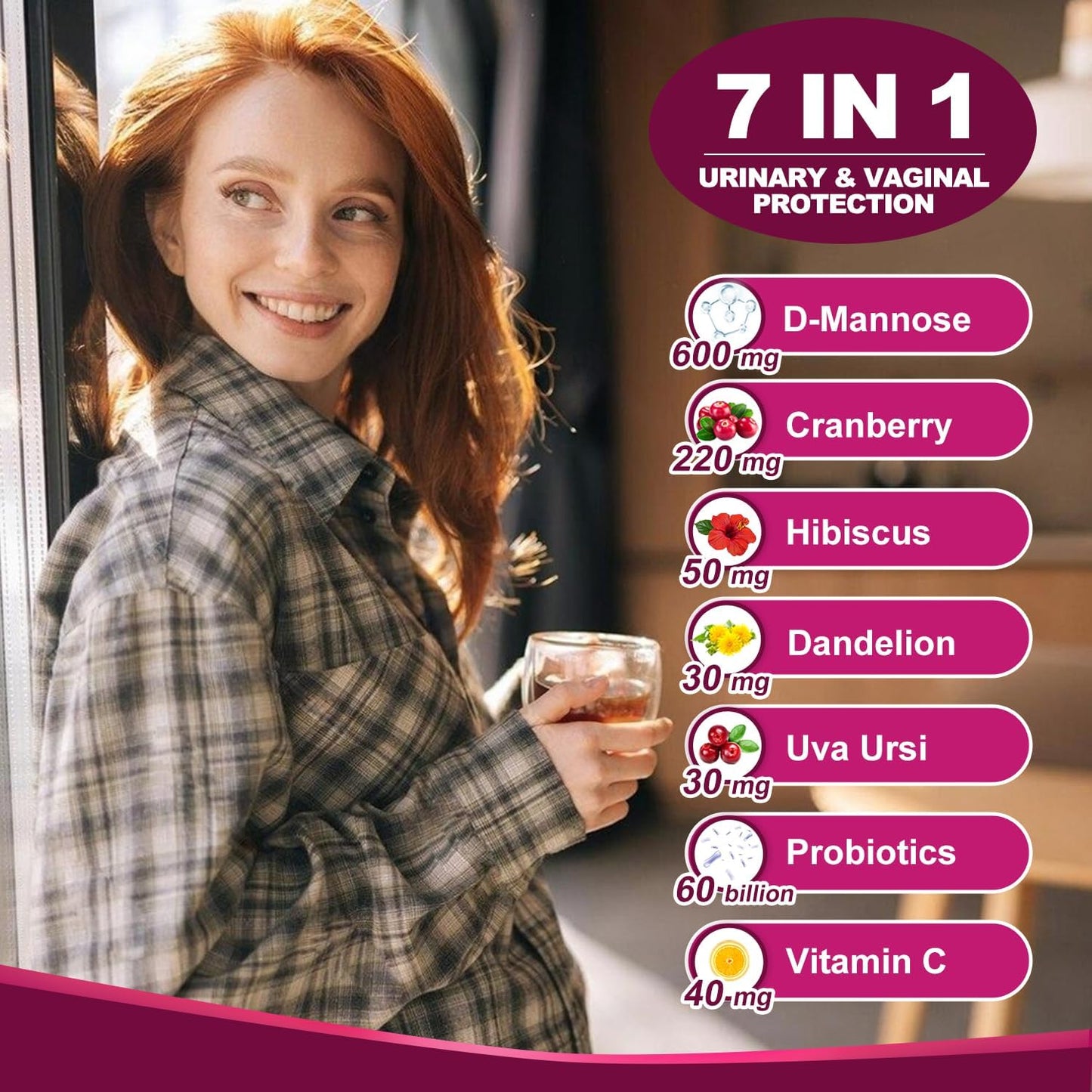Women’s Urinary Health Probiotics, 60 Billion Probiotics - Trending Wellness Store