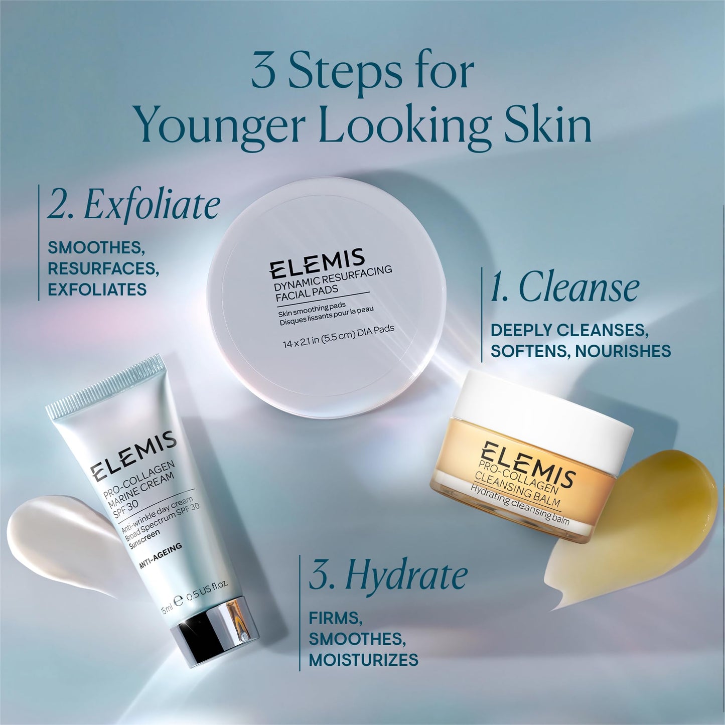 ELEMIS Pro-Collagen Marine Cream SPF 30, Lightweight Anti-Wrinkle Daily Facial Moisturizer - Trending Wellness Store