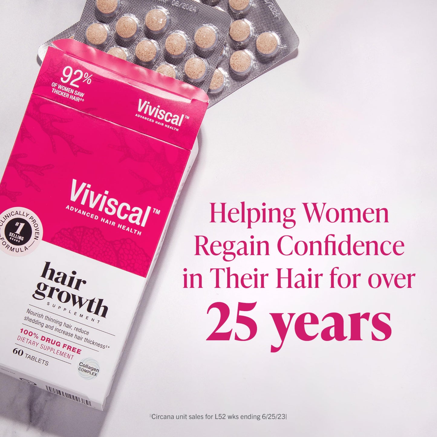 Viviscal Hair Growth Dietary Supplement - Trending Wellness Store
