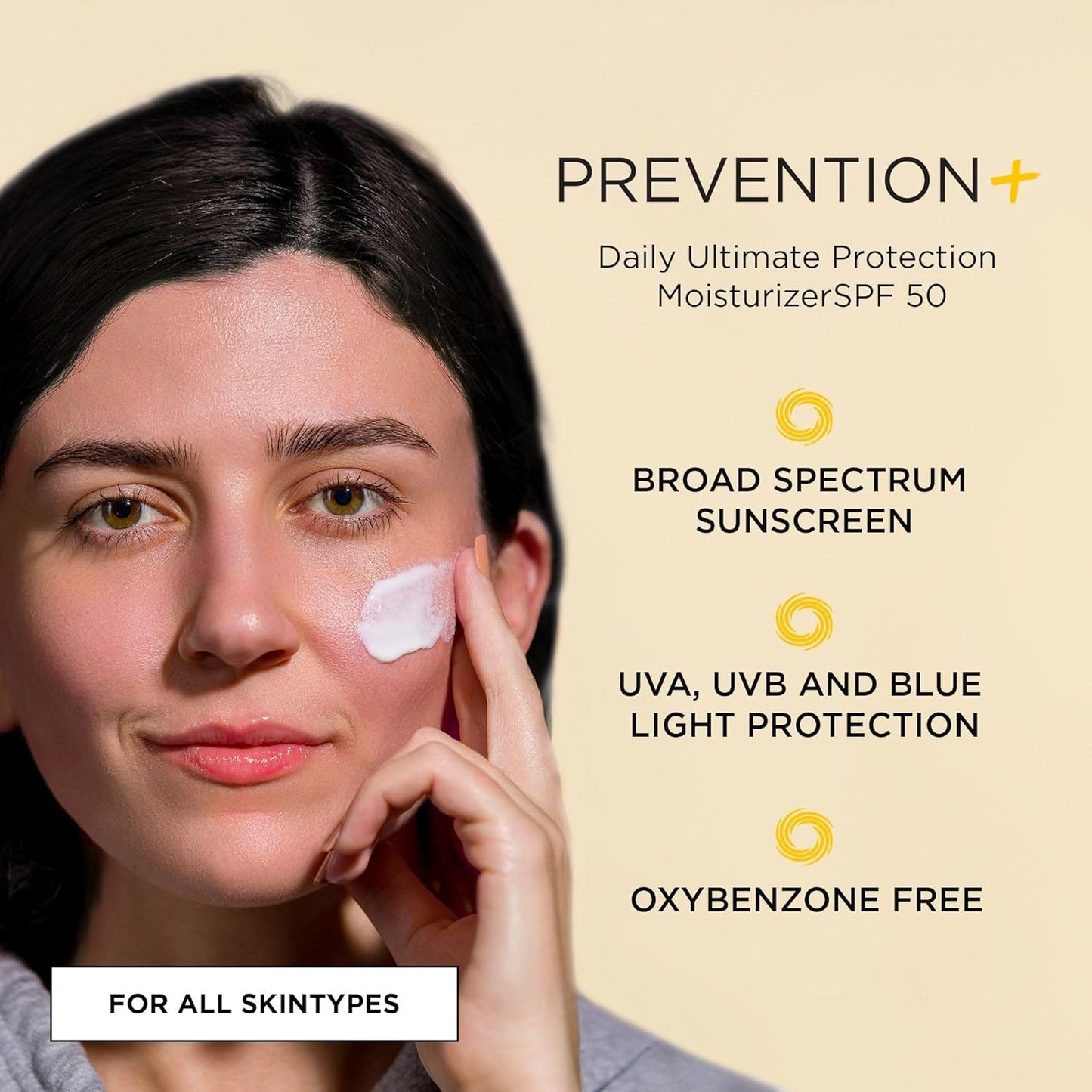 IMAGE Skincare PREVENTION+ Daily Ultimate Protection Moisturizer, SPF 50 Face Sunscreen Lotion, Zinc Oxide, Blendable with No White Cast, 3.2 oz - Trending Wellness Store