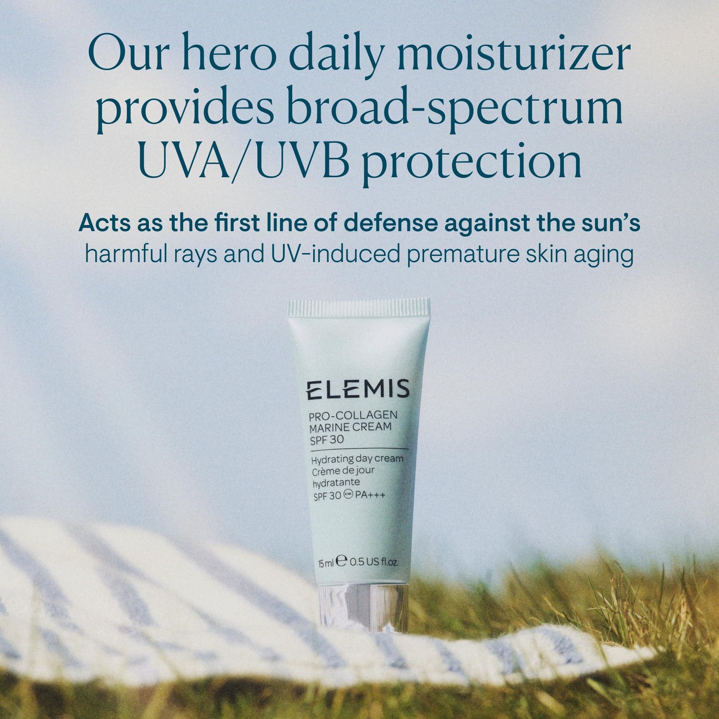 ELEMIS Pro-Collagen Marine Cream SPF 30, Lightweight Anti-Wrinkle Daily Facial Moisturizer - Trending Wellness Store