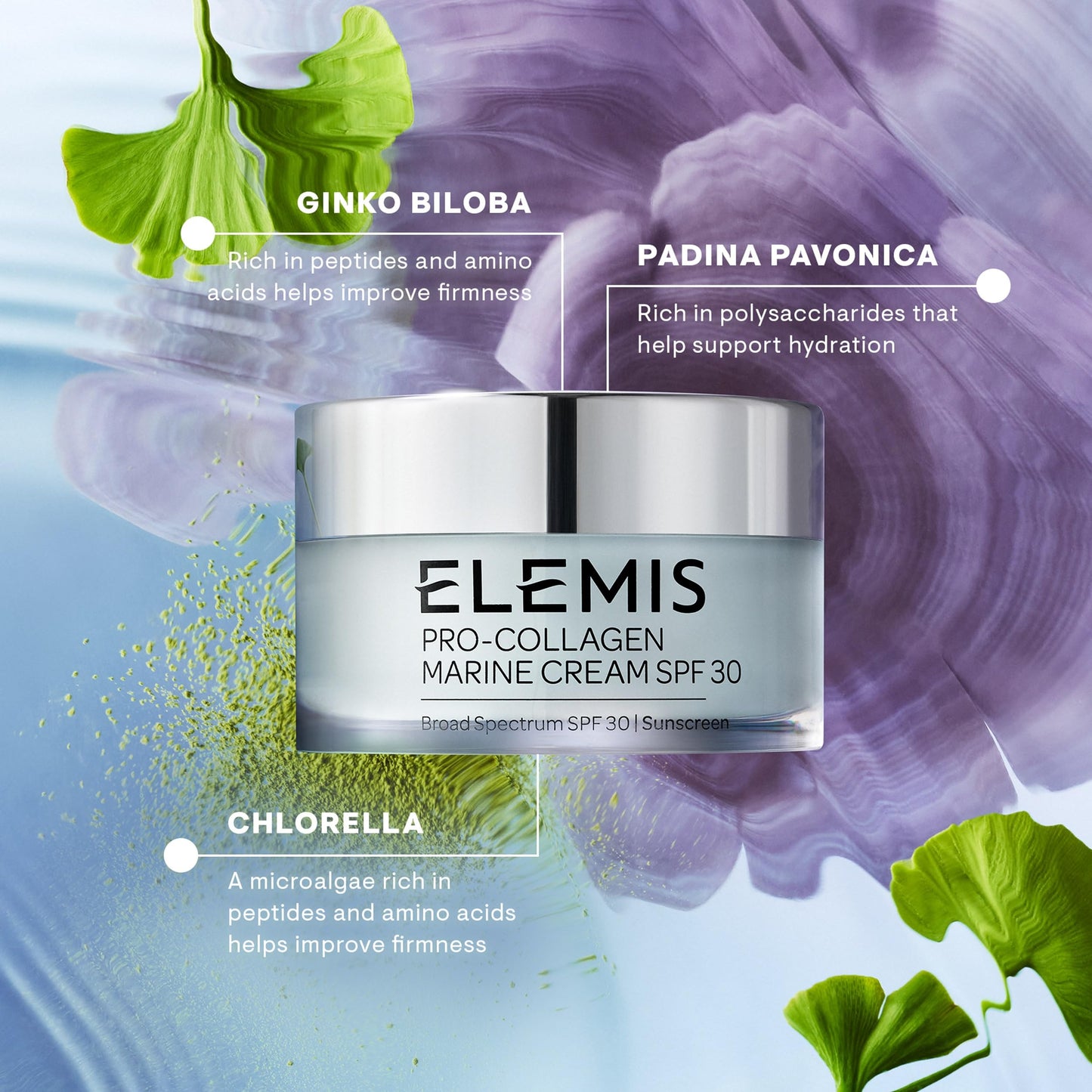 ELEMIS Pro-Collagen Marine Cream SPF 30, Lightweight Anti-Wrinkle Daily Facial Moisturizer - Trending Wellness Store