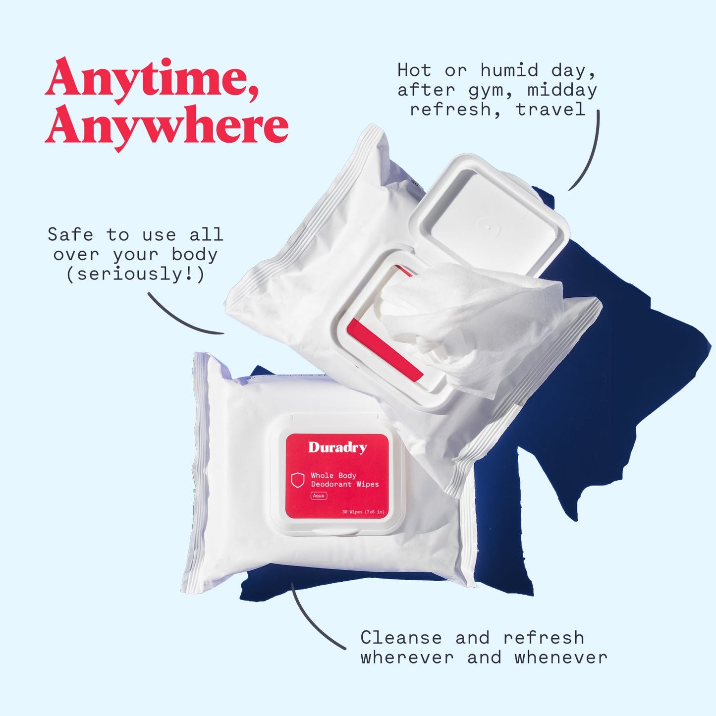 Whole Body Deodorant Wipes - Trending Wellness Store