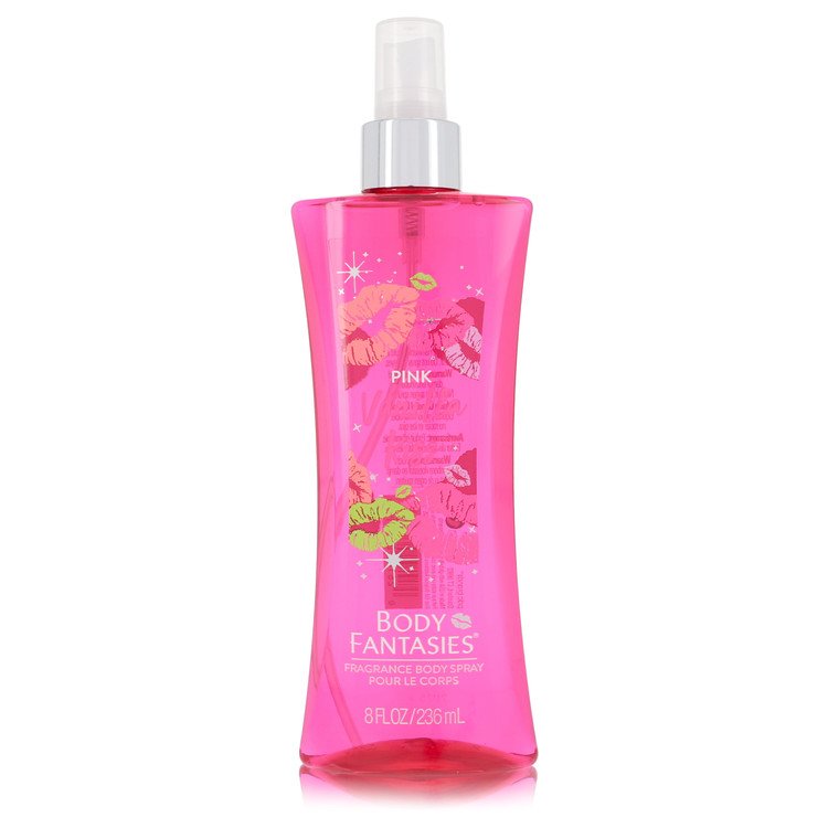 Body Fantasies Signature Pink Vanilla Kiss Fantasy by Parfums De Coeur Body Spray 8 oz for Women - Trending Wellness Store
