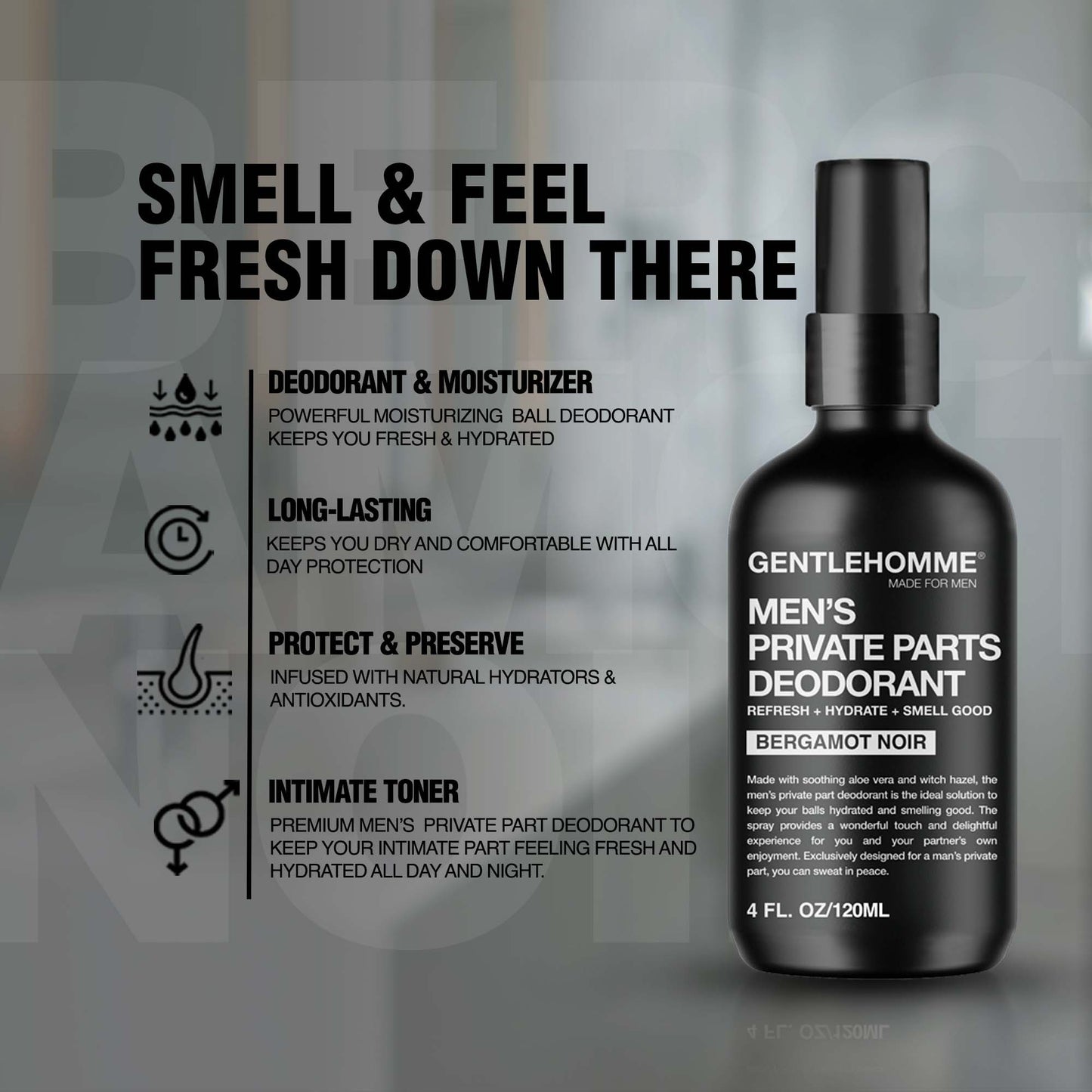 Balls Spray - Bergamot Noir - Trending Wellness Store