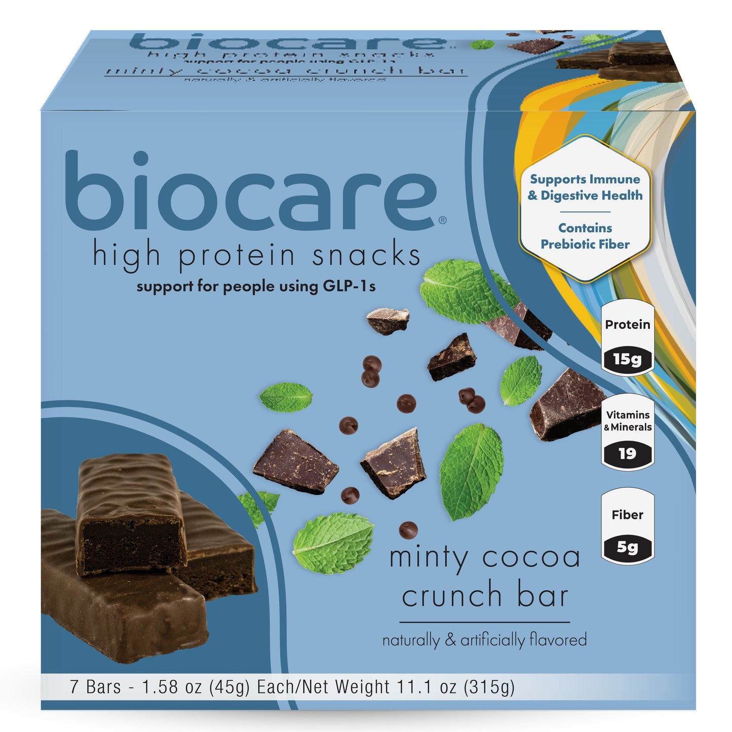 15G Protein Minty Cocoa Crunch Bar - Trending Wellness Store