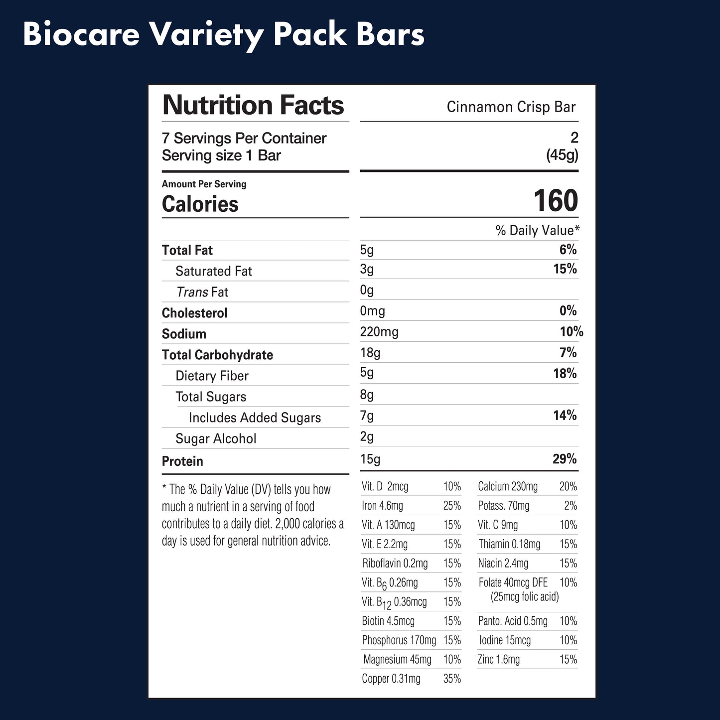15G Protein Bars Variety Pack (7-Count) - Trending Wellness Store