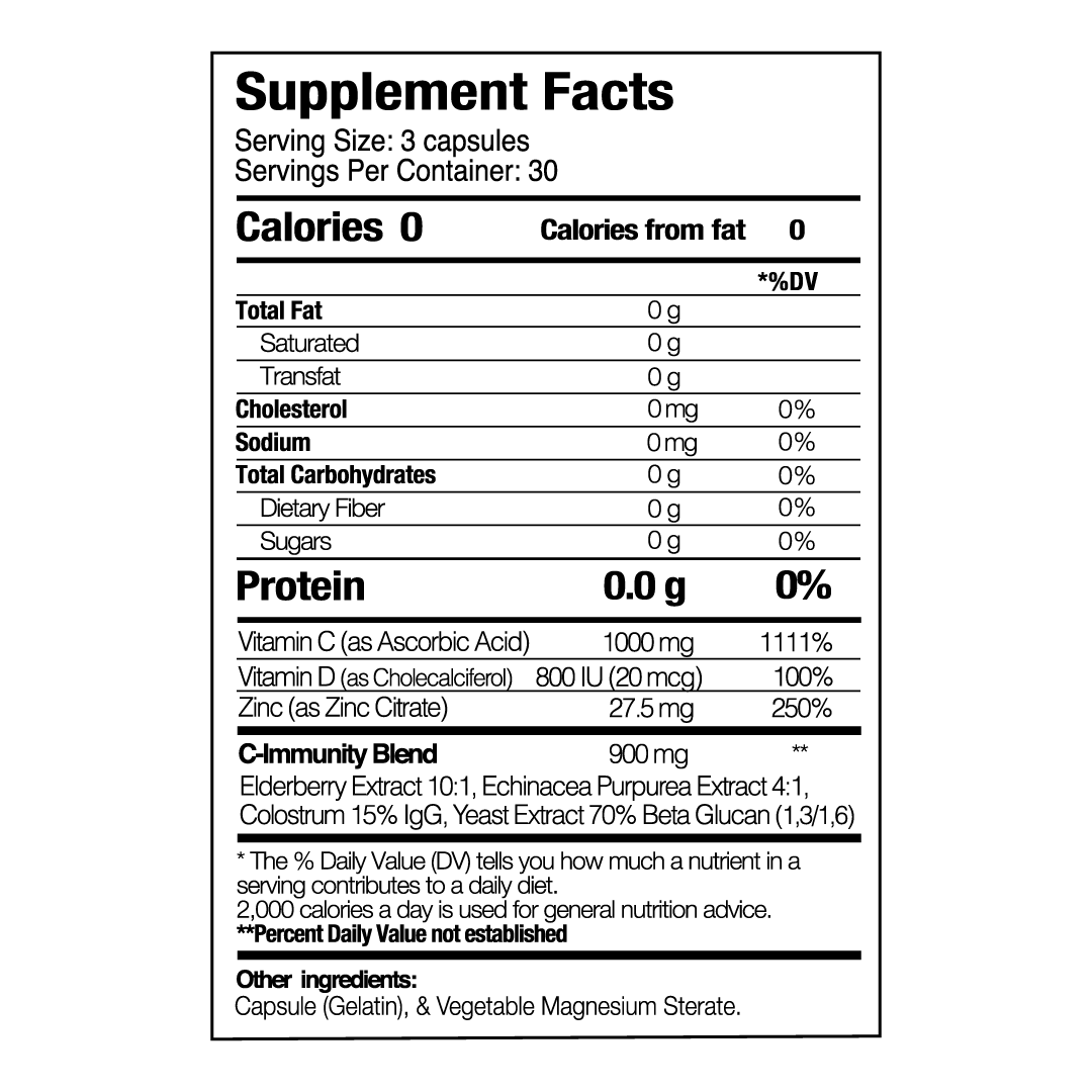 3 Pack C-Immunity - Trending Wellness Store