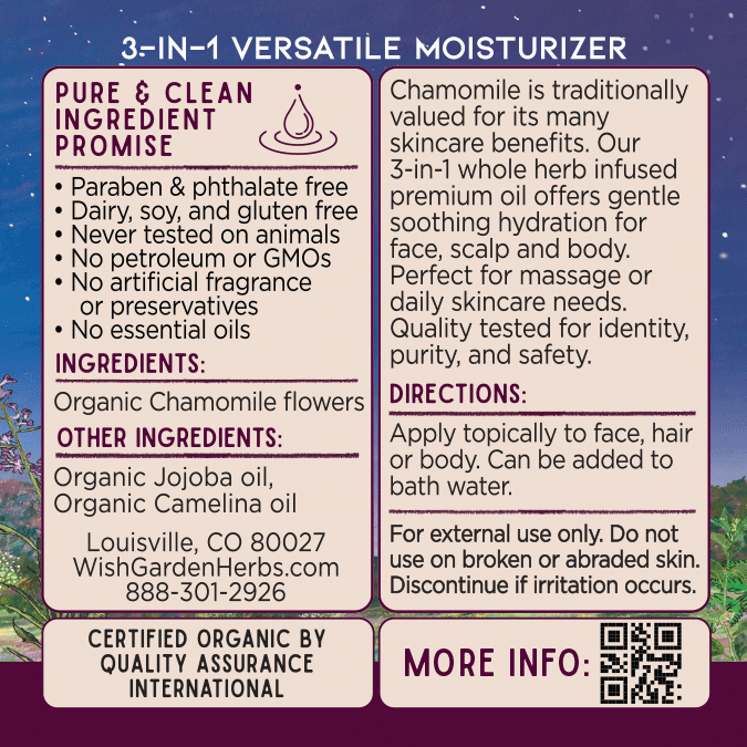 Chamomile Oil Relax & Replenish - Trending Wellness Store