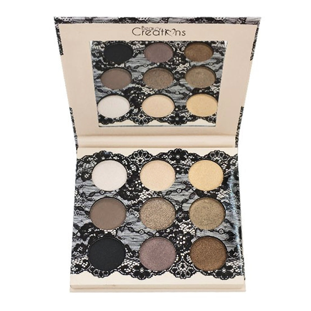 BEAUTY CREATIONS Boudoir Shadows 9 Shades Eyeshadow Palette - B - B - Trending Wellness Store