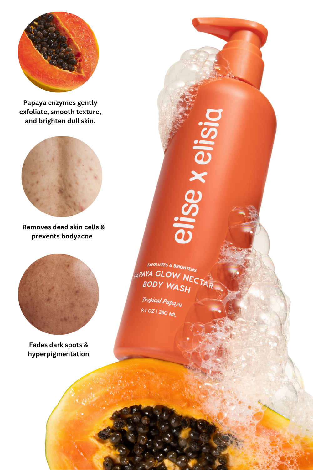 Papaya Glow Nectar Body Wash - Trending Wellness Store