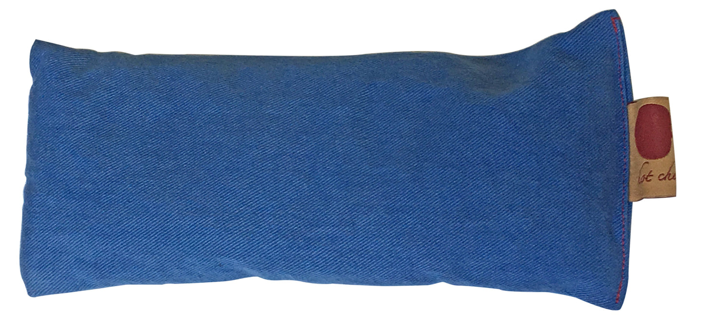 Hot Cherry Eye Pillow in Blue Denim - Trending Wellness Store