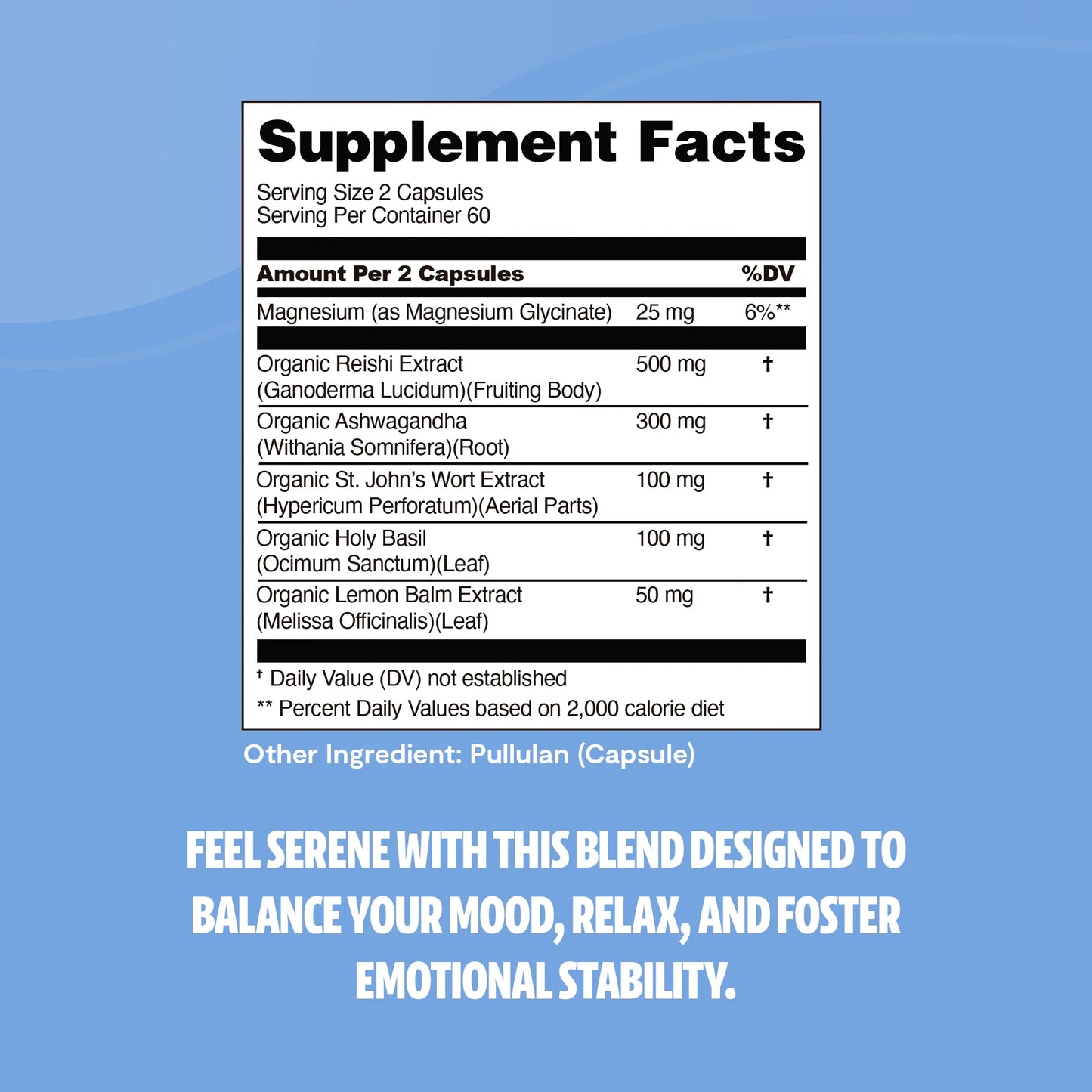 Calm Blend Capsules, 120 count - Trending Wellness Store