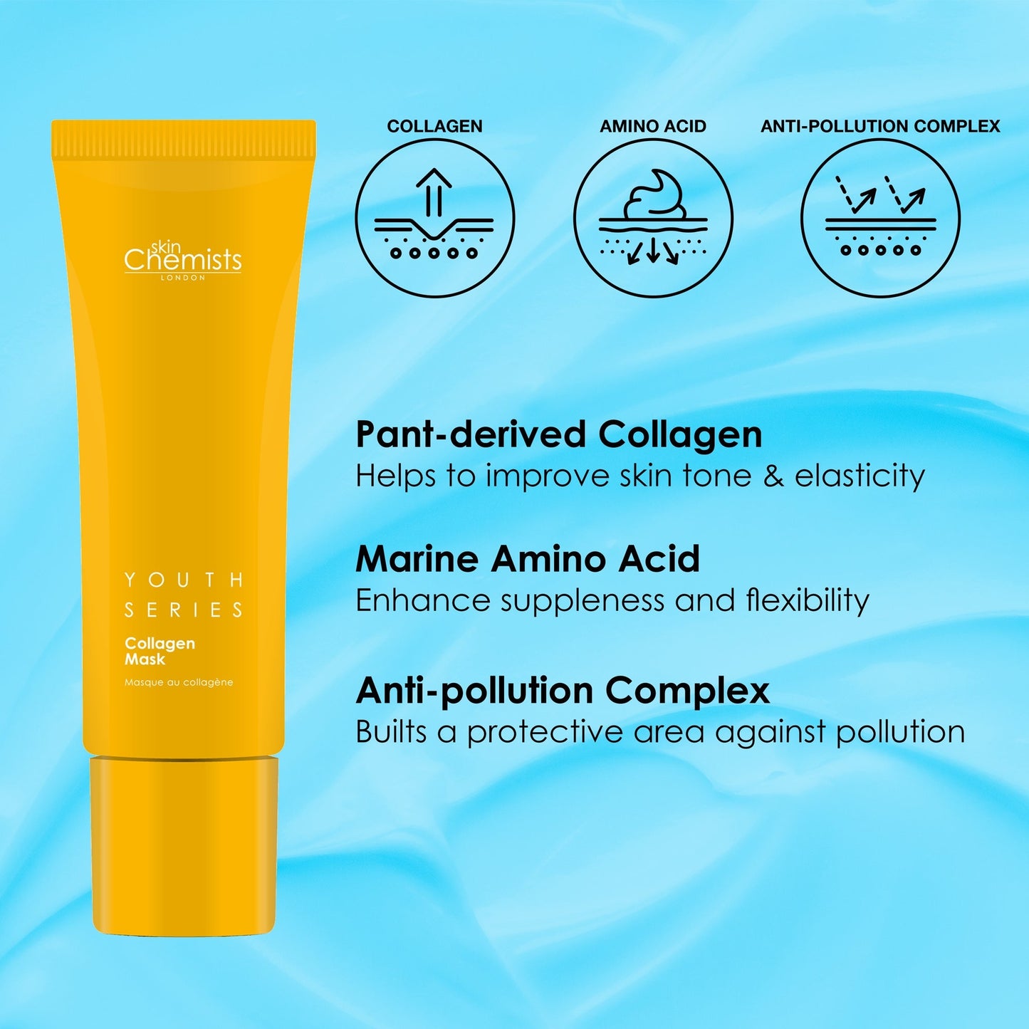 1% Collagen Mask 50ml (Vegan) - Trending Wellness Store