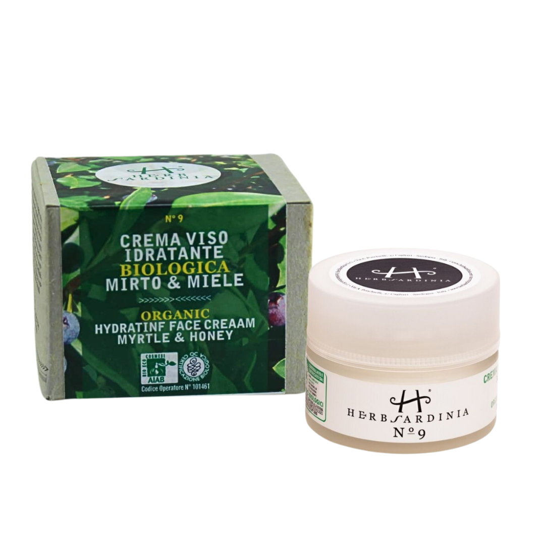 Herb Sardinia Hydrating Face Cream with Organic Myrtle & Honey 50 ml - Trending Wellness Store
