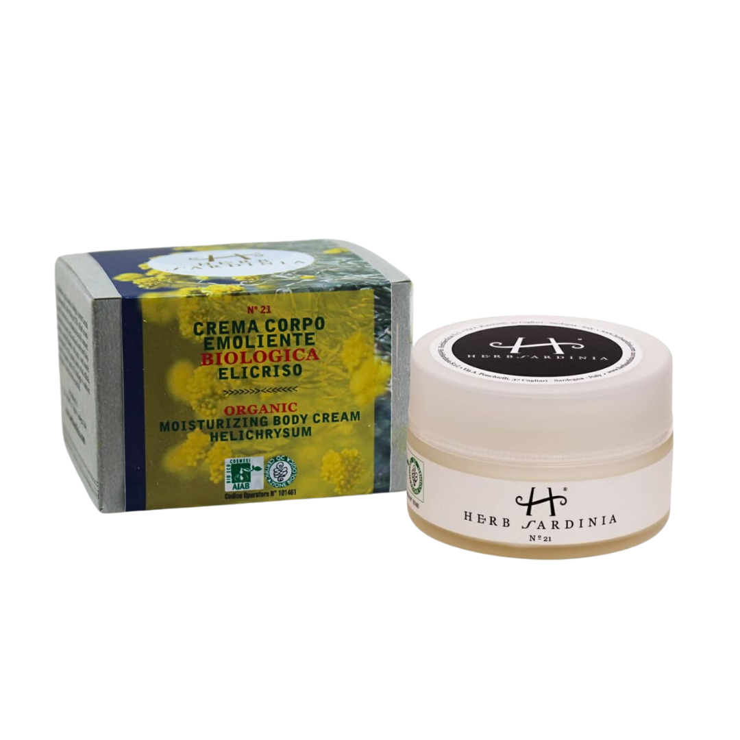 Herb Sardinia Moisturizing Body Cream with Organic Helichrysum 100 ml - Trending Wellness Store
