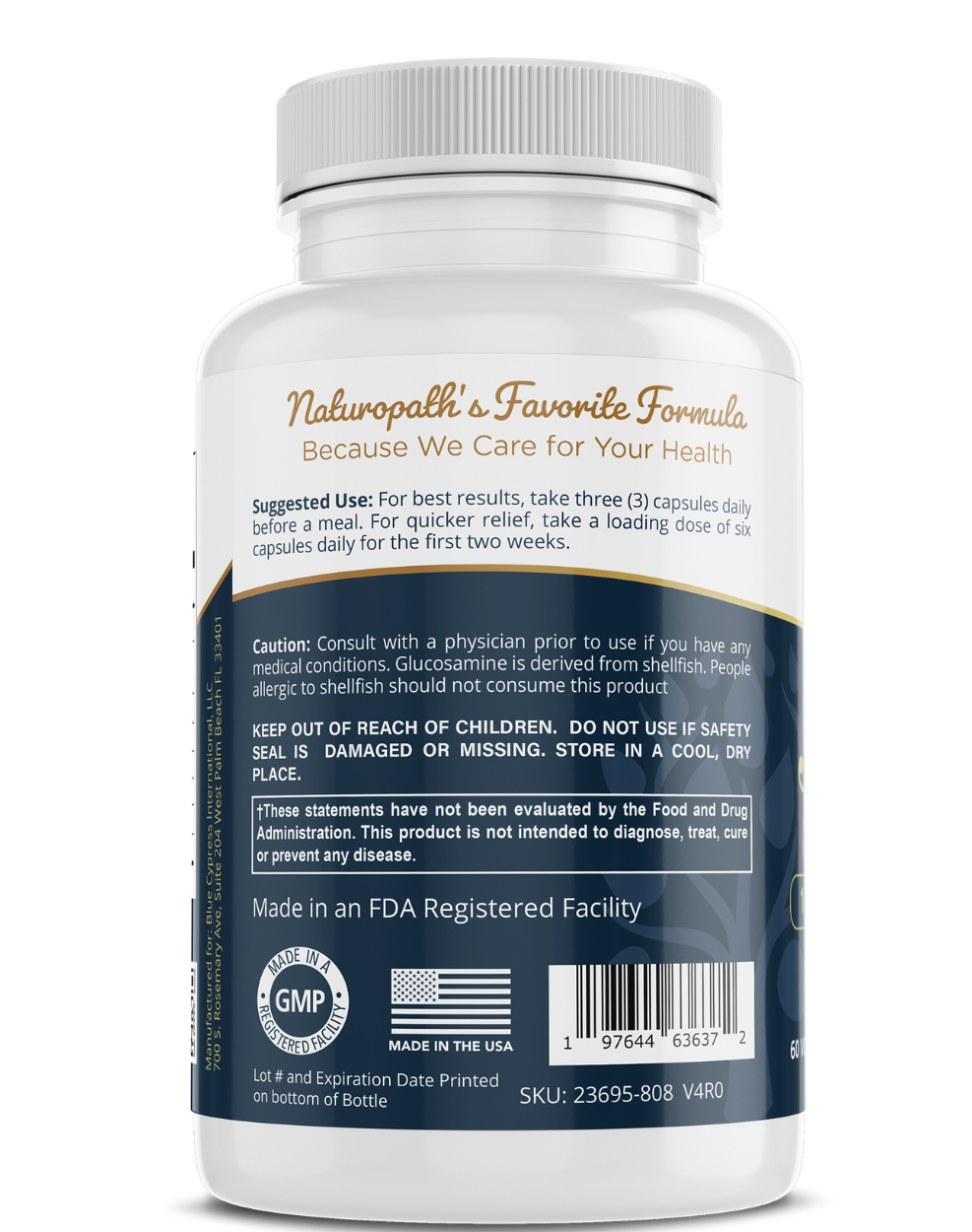 Joint Support - Glucosamine Sulfate Master Formula - Trending Wellness Store