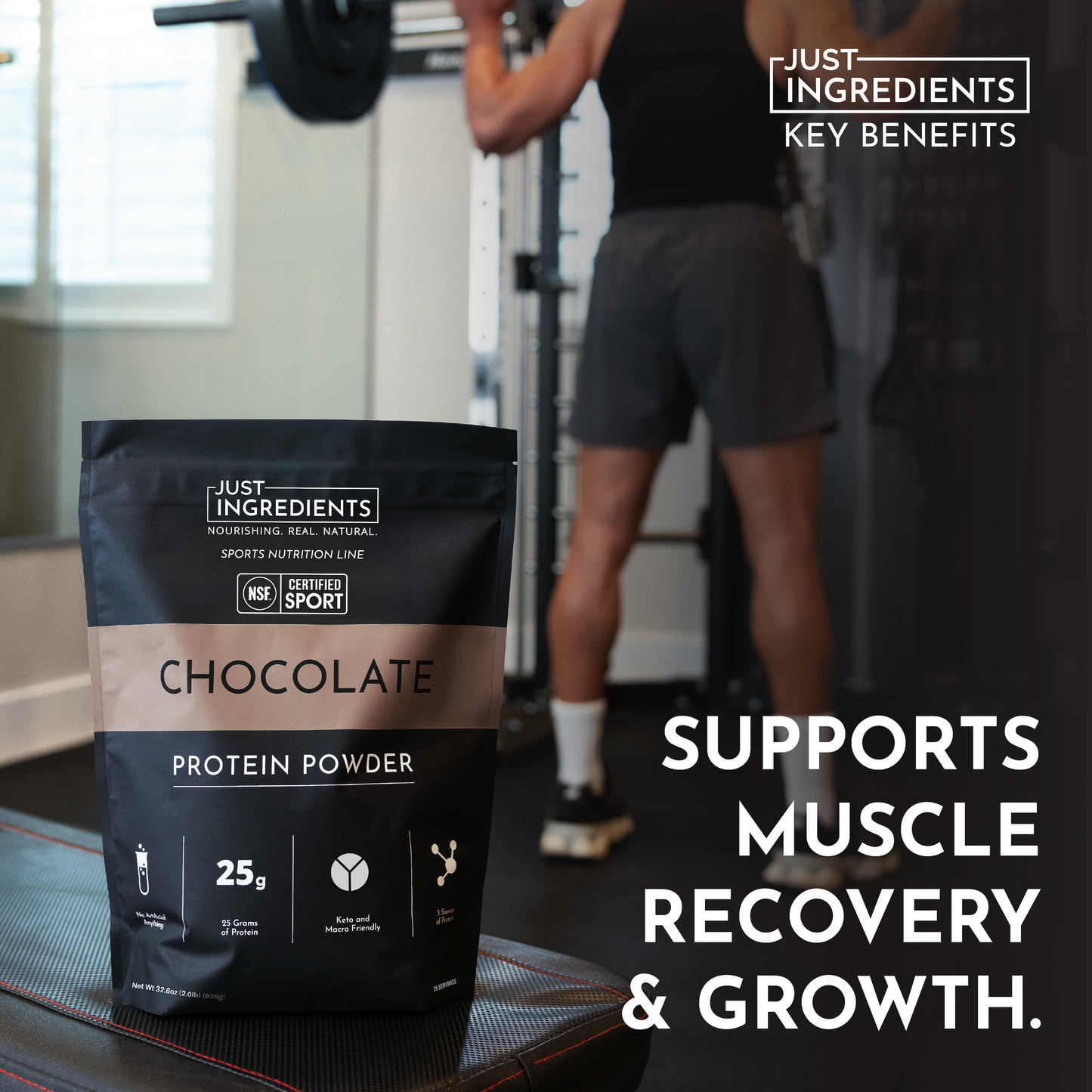 Chocolate Protein Powder - NSF - Trending Wellness Store