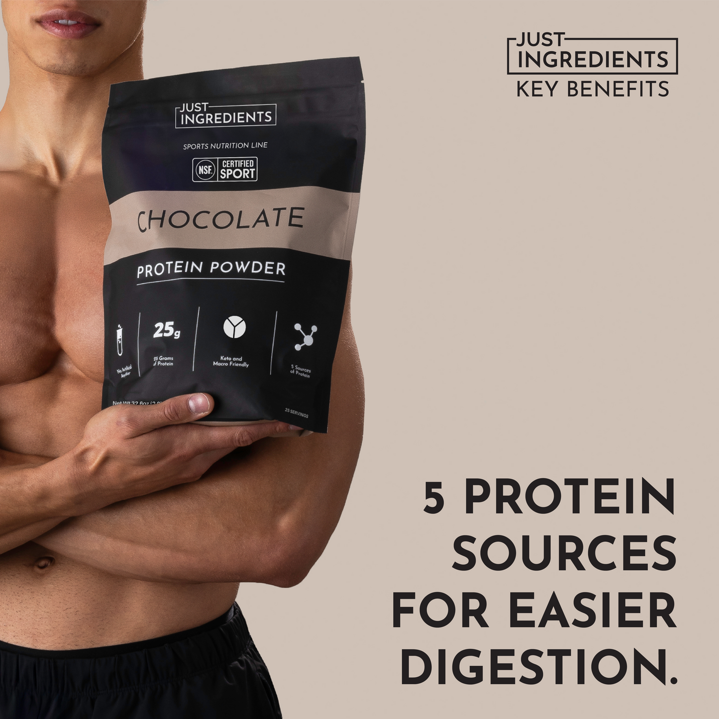Chocolate Protein Powder - NSF - Trending Wellness Store