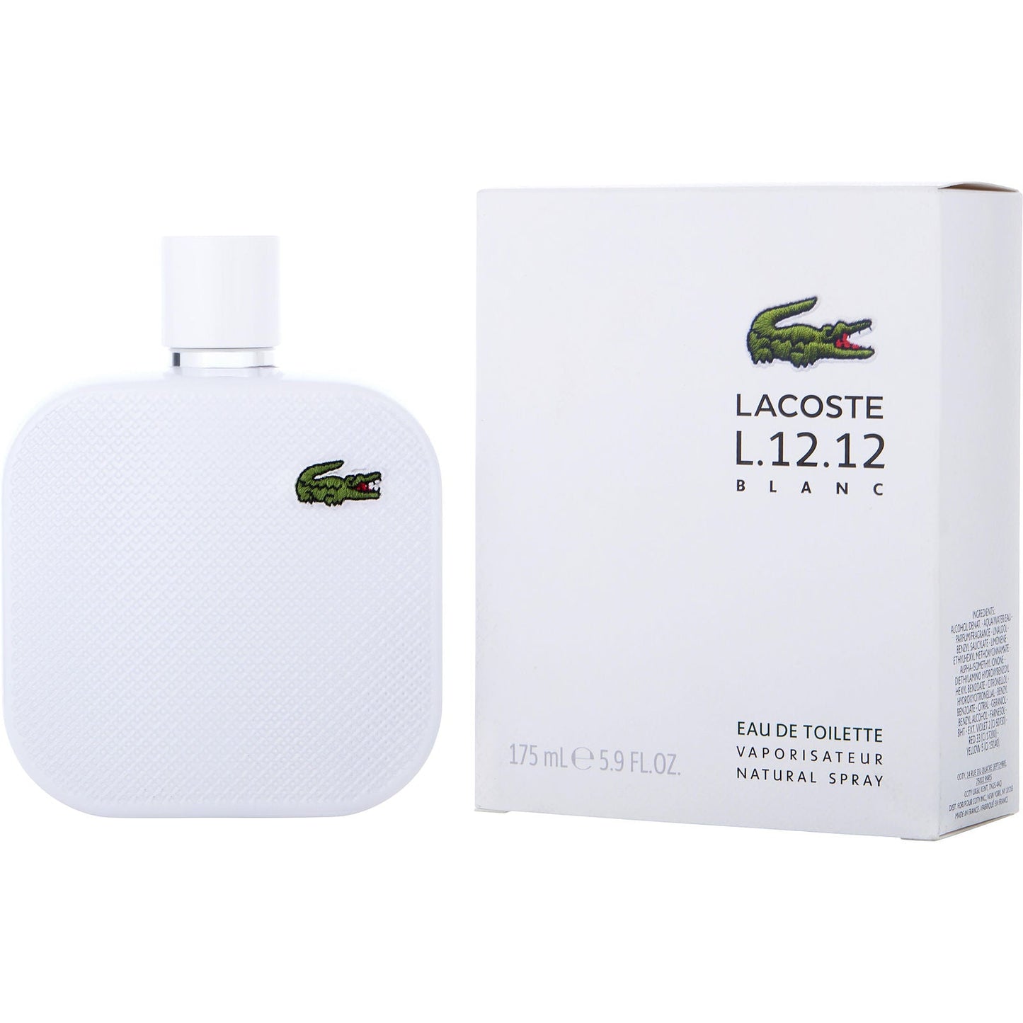 Lacoste L.12.12 Blanc Eau de Toilette Spray For Men - Trending Wellness Store
