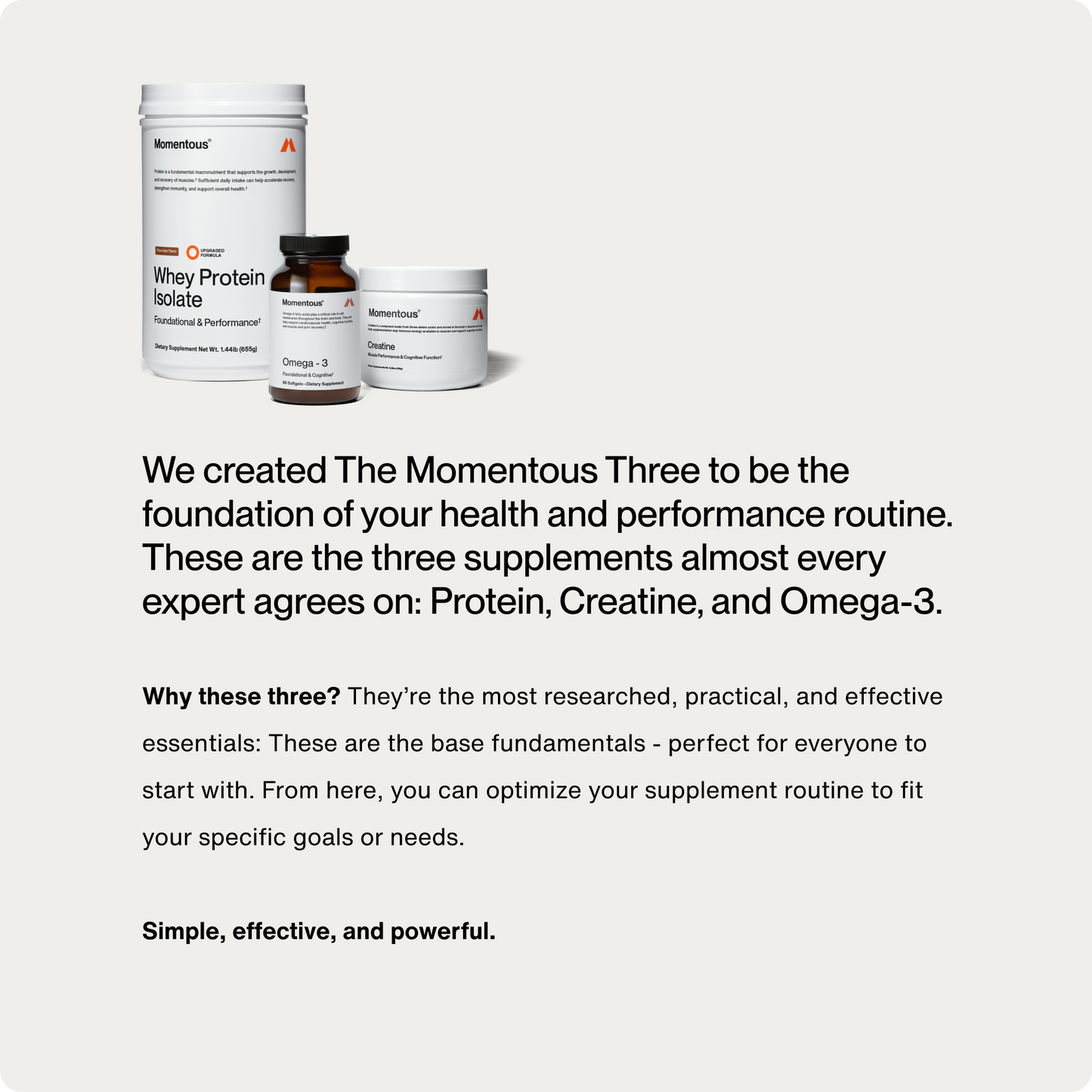 The Momentous Three - Trending Wellness Store
