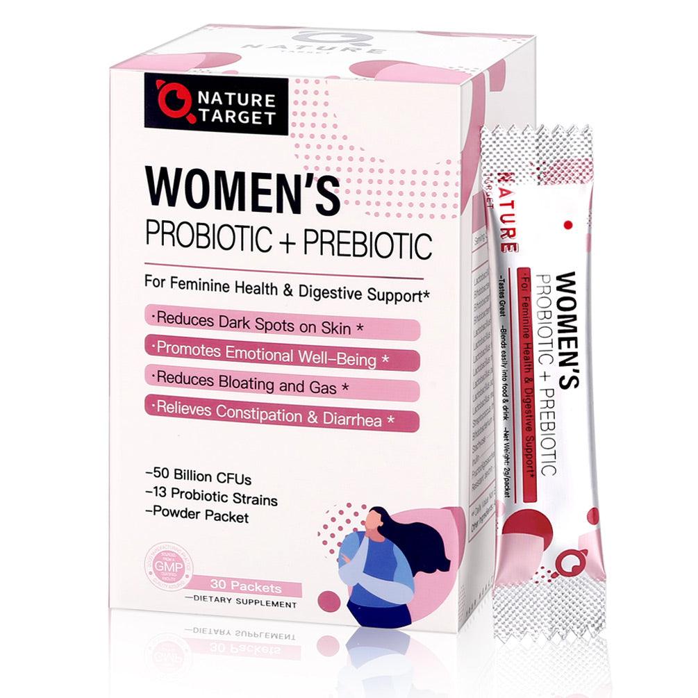 Women’s Probiotic & Prebiotic Powder, 50 Billion CFUs - Trending Wellness Store