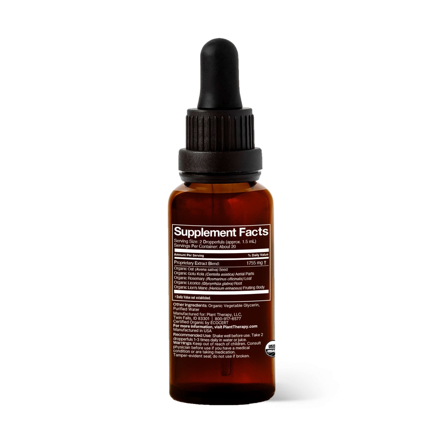 Brain Power Organic Herbal Supplement - Trending Wellness Store