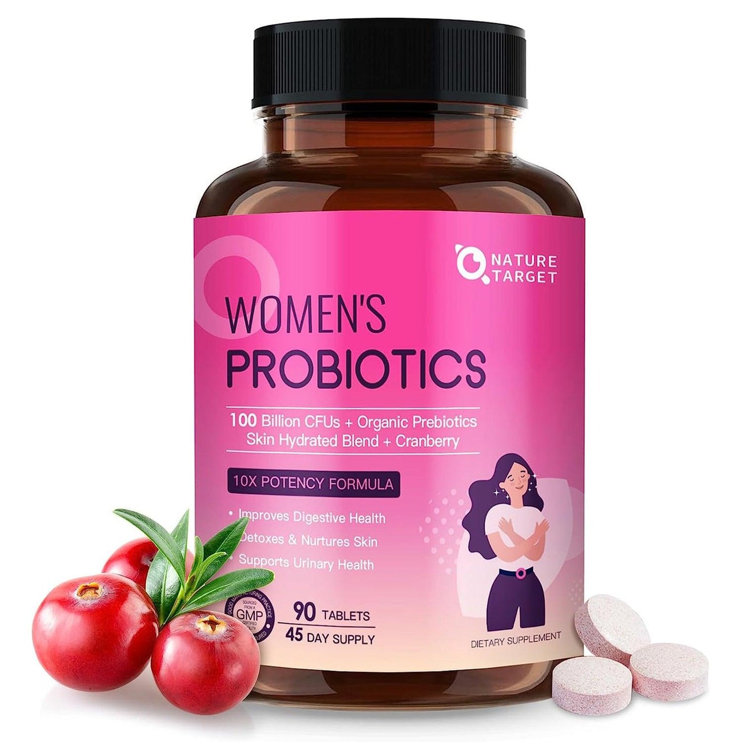 Women’s Probiotics + Vitamins, 100 Billion CFUs - Trending Wellness Store