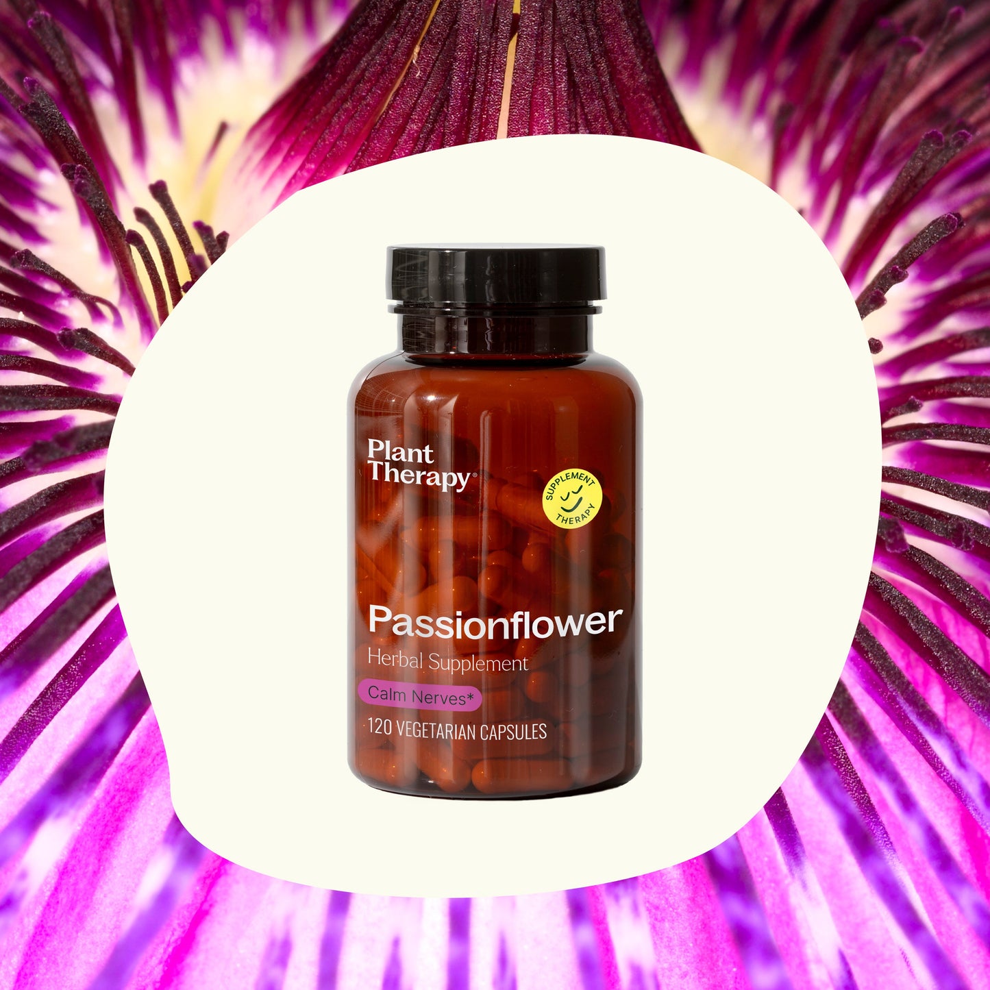 Passionflower Herbal Supplement - 120 Capsules - Trending Wellness Store