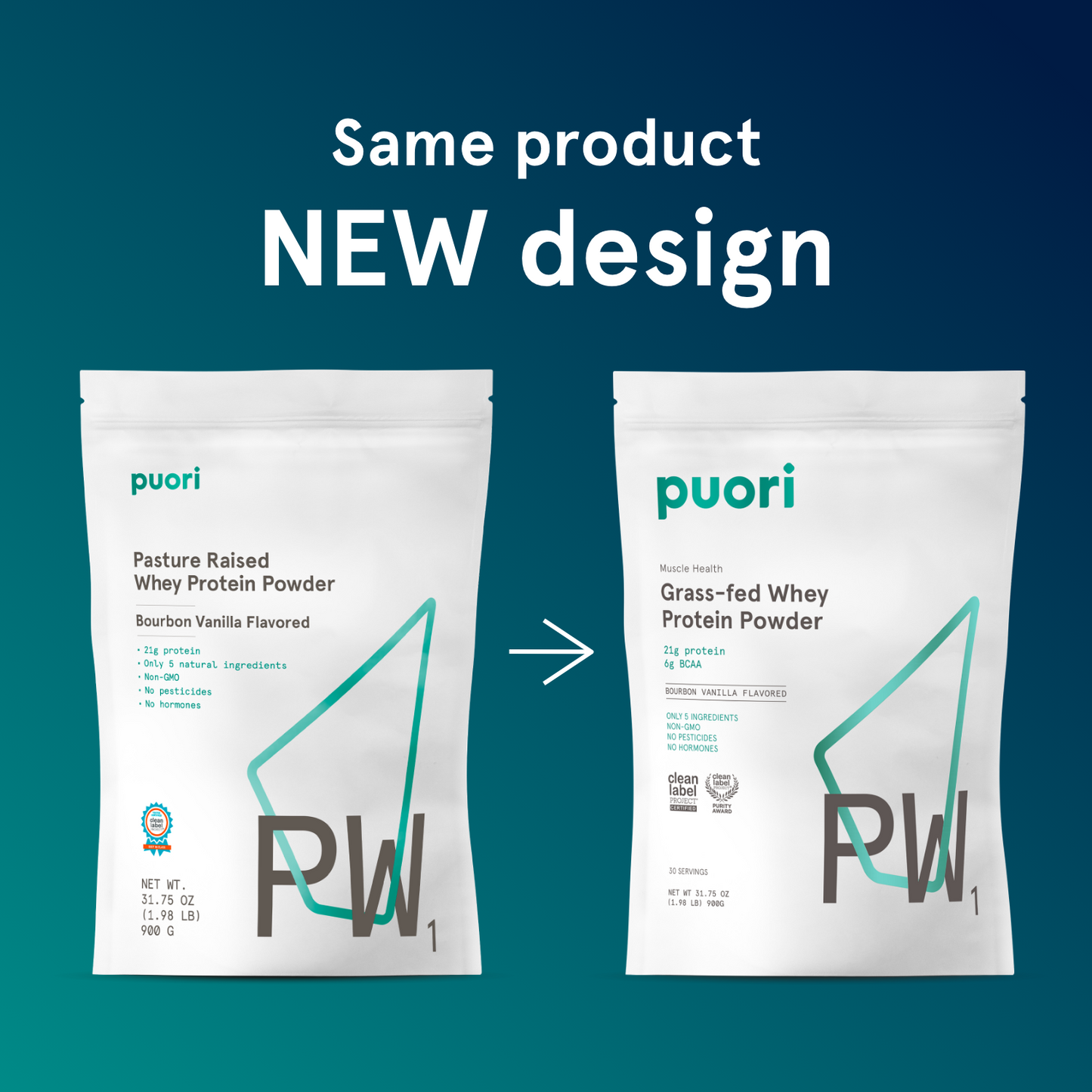 PW1 - Whey Protein with Bourbon Vanilla - Trending Wellness Store