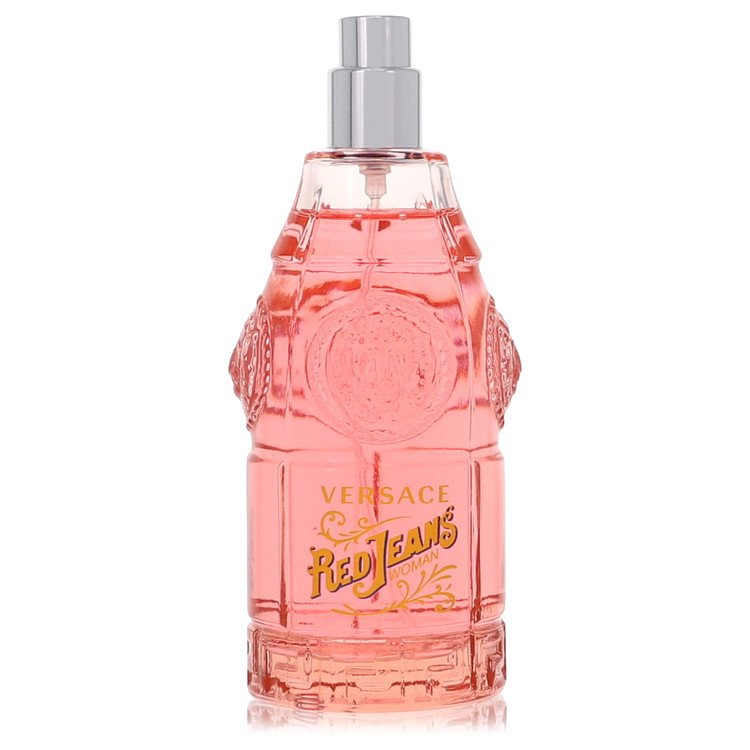 Red Jeans by Versace Eau De Toilette Spray (Tester) 2.5 oz for Women - Trending Wellness Store