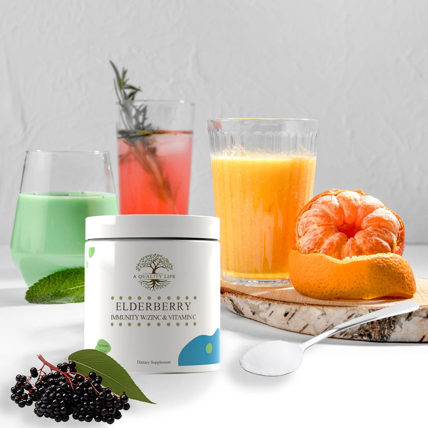 Elderberry, Zinc and Vitamin C Formula - Trending Wellness Store