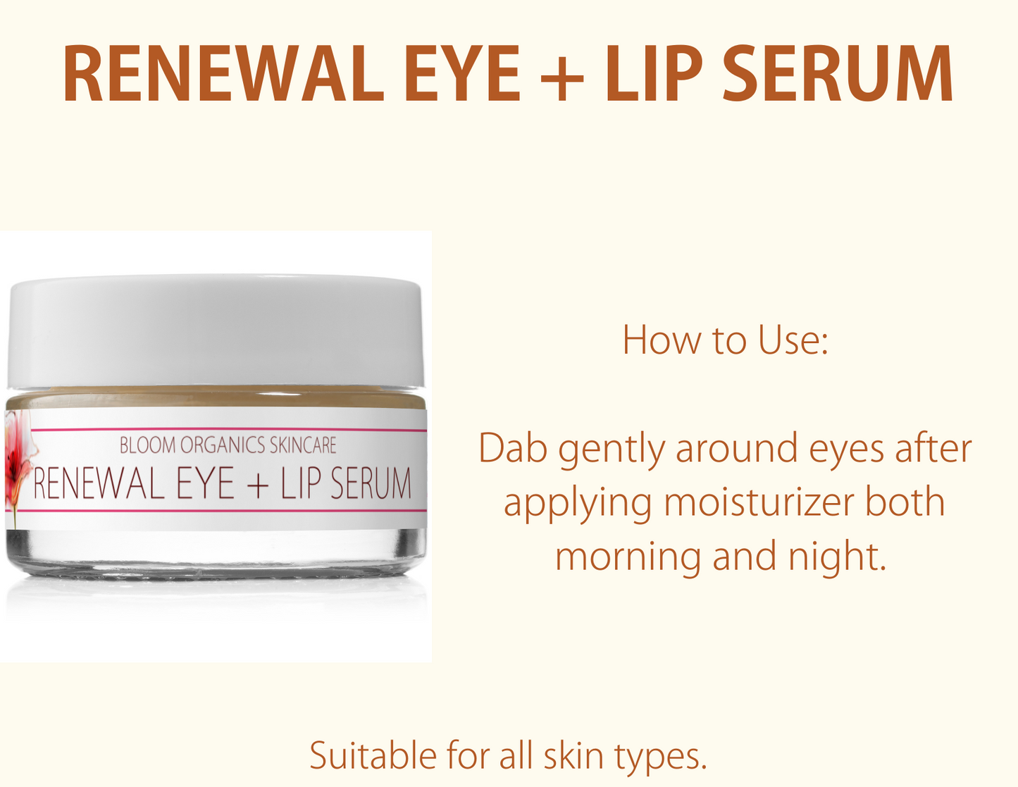 Renewal Eye + Lip Serum - Trending Wellness Store