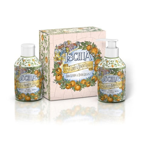 Le Maioliche Art Edition Gift Set: Ischia Shower Gel & Body Cream - Trending Wellness Store